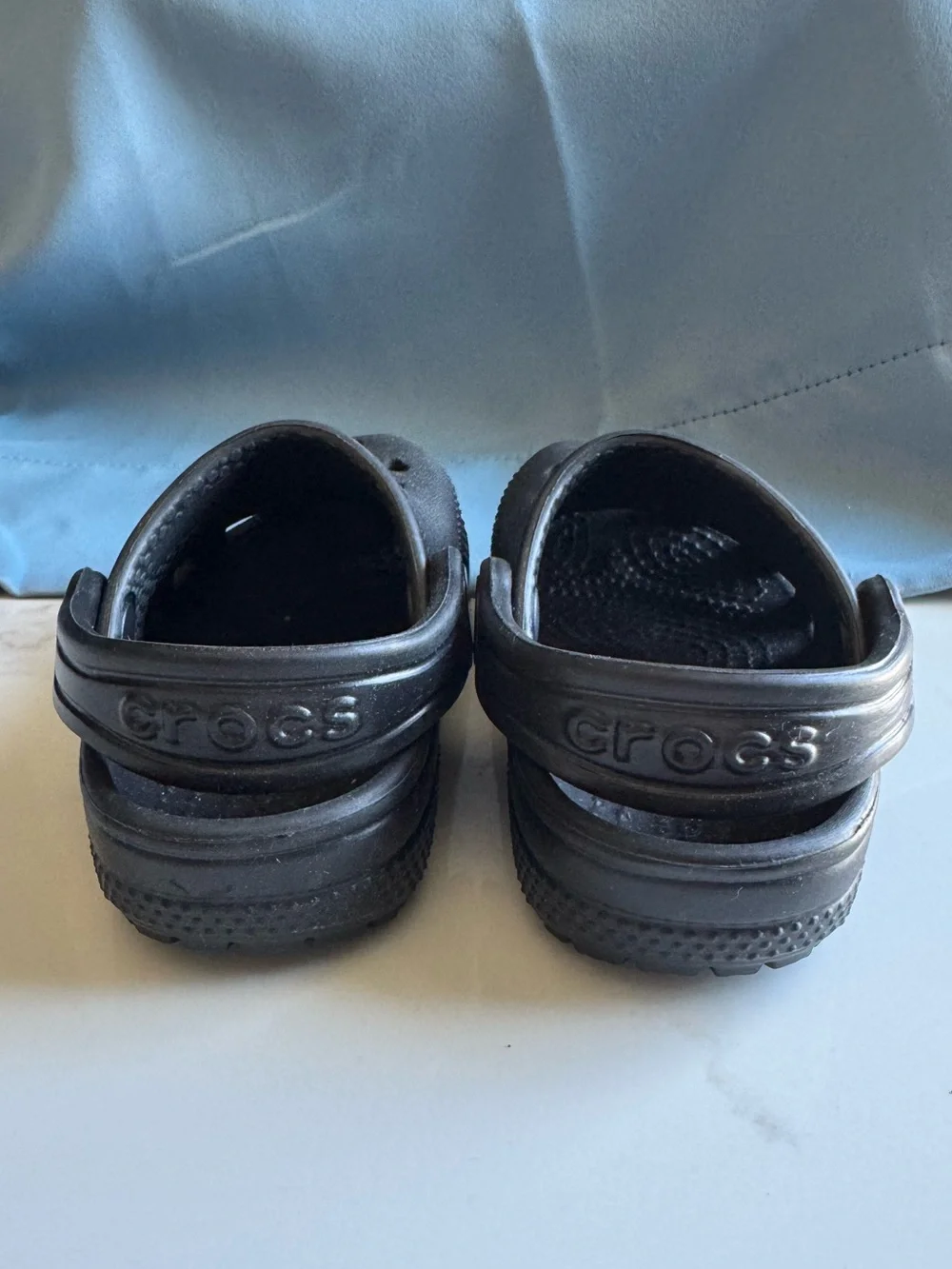 Black Crocs for toddler size C6